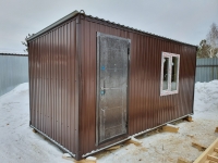 Блок контейнер  2,4х4 с тамбуром - bitovki-ek.ru - Екатеринбург